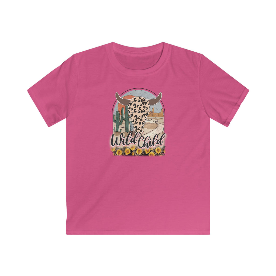 Wild Child - Kids Softstyle Tee
