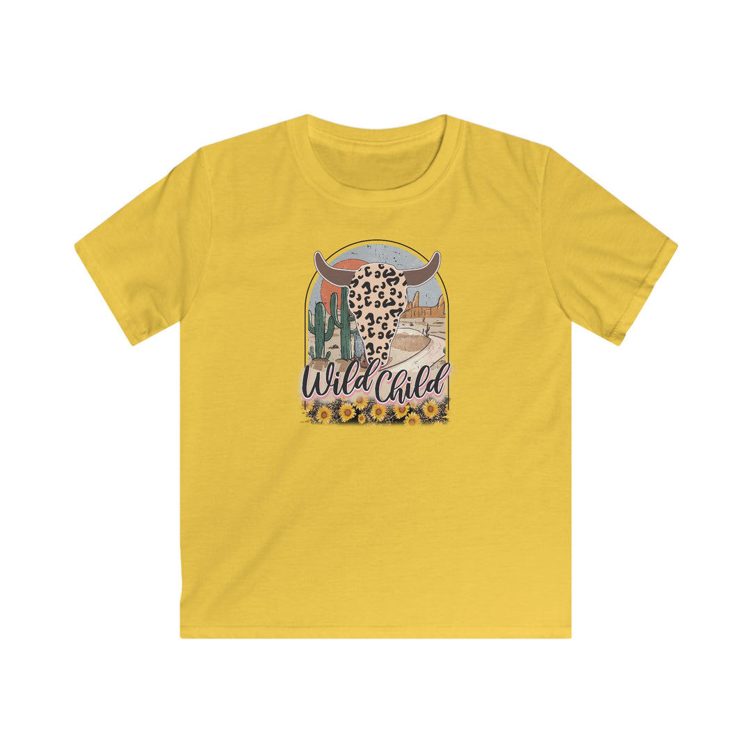Wild Child - Kids Softstyle Tee