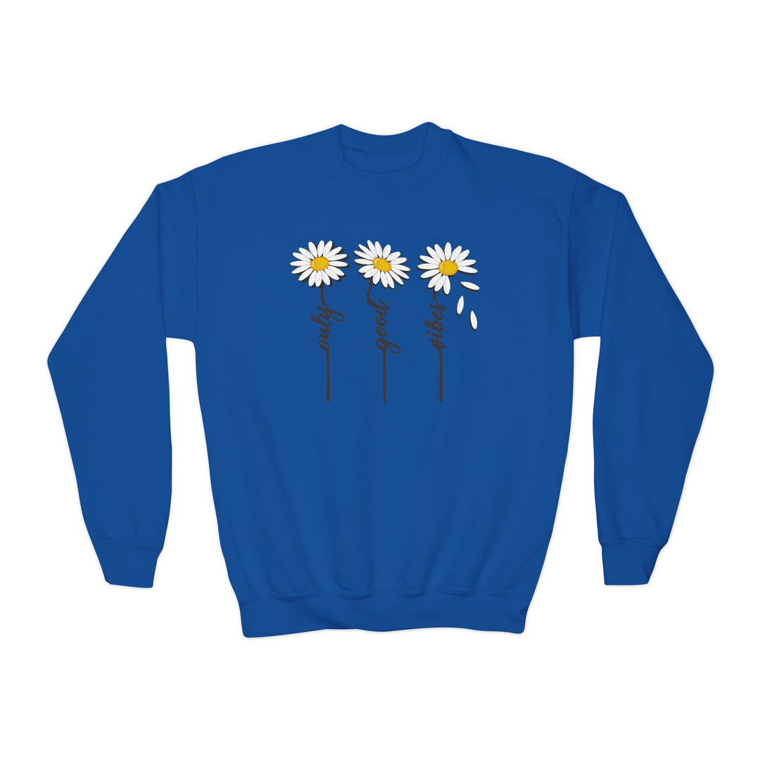 Only Good Vibes - Youth Crewneck Sweatshirt