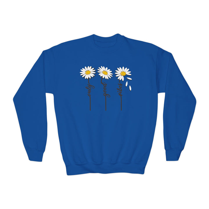 Only Good Vibes - Youth Crewneck Sweatshirt
