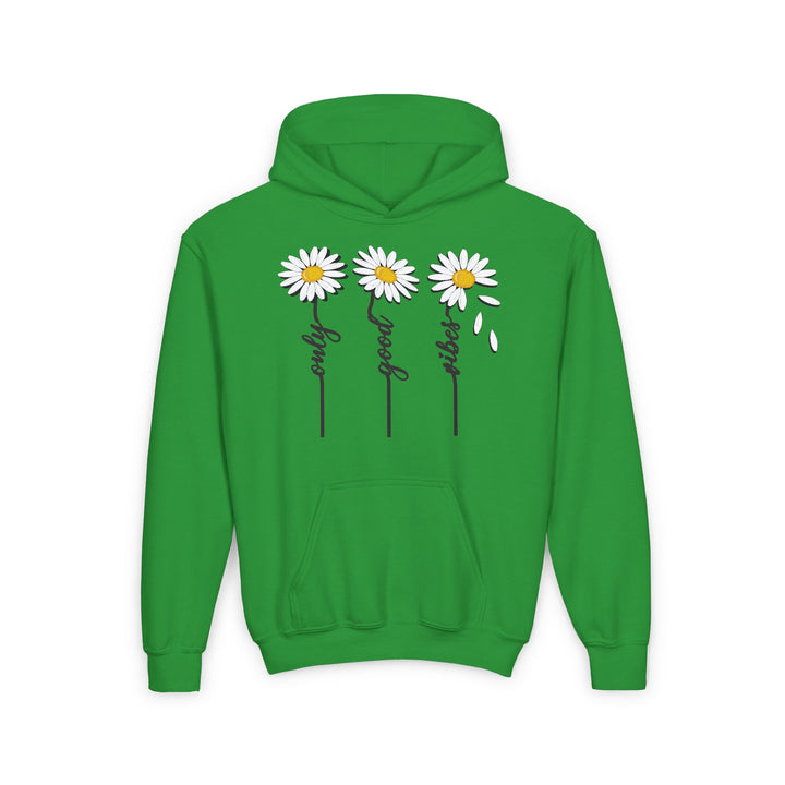 Only Good Vibes - Youth Heavy Blend Hooded Sweatshirt