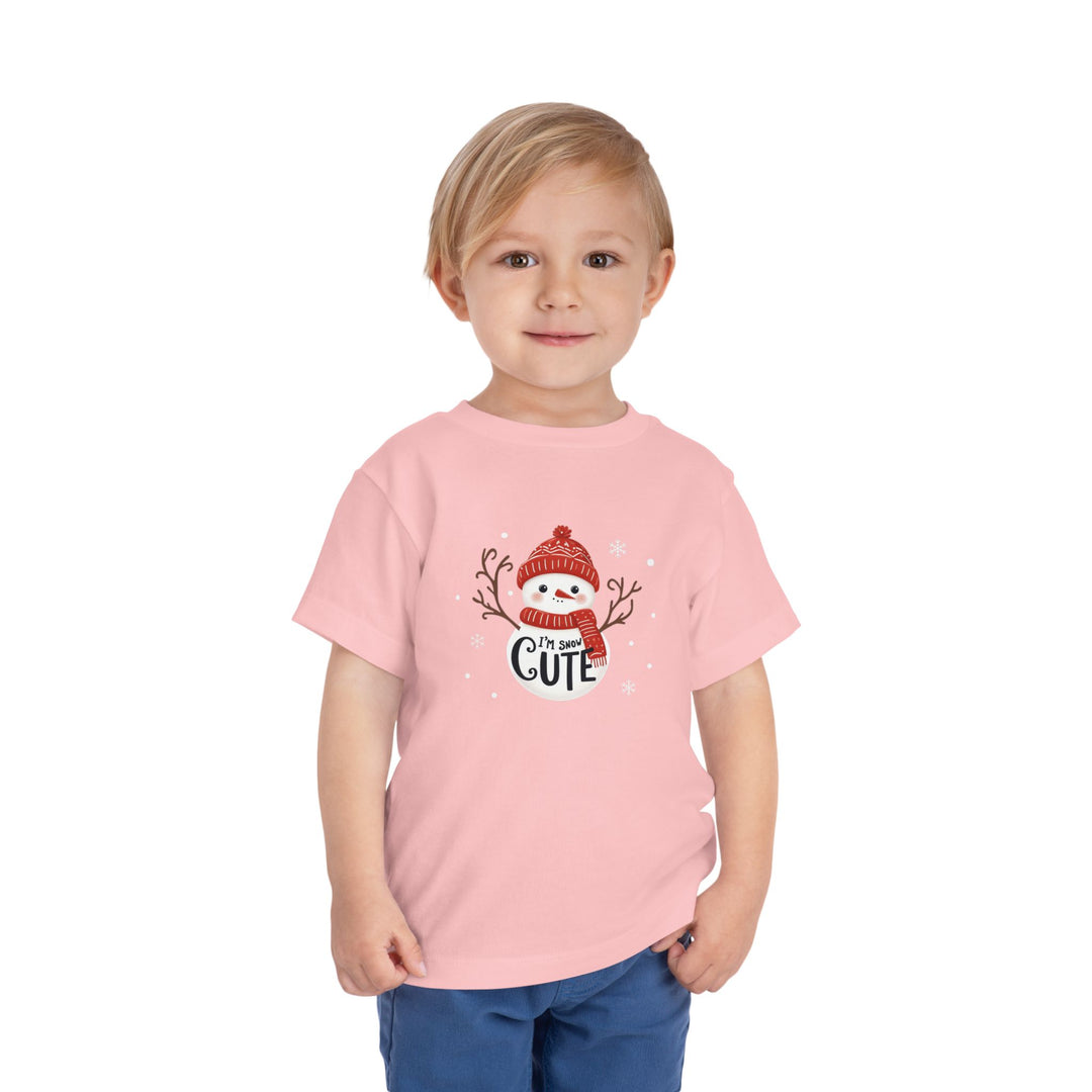 Snow Cute - Toddler Short Sleeve Tee