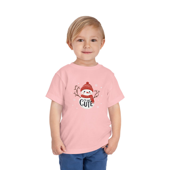 Snow Cute - Toddler Short Sleeve Tee