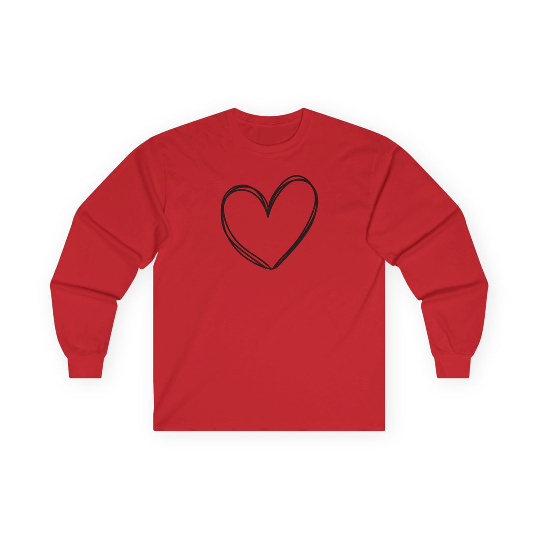 Heart - Unisex Ultra Cotton Long Sleeve Tee