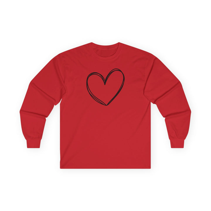 Heart - Unisex Ultra Cotton Long Sleeve Tee