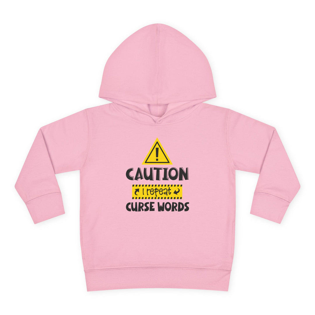 Caution - Toddler Pullover Fleece Hoodie