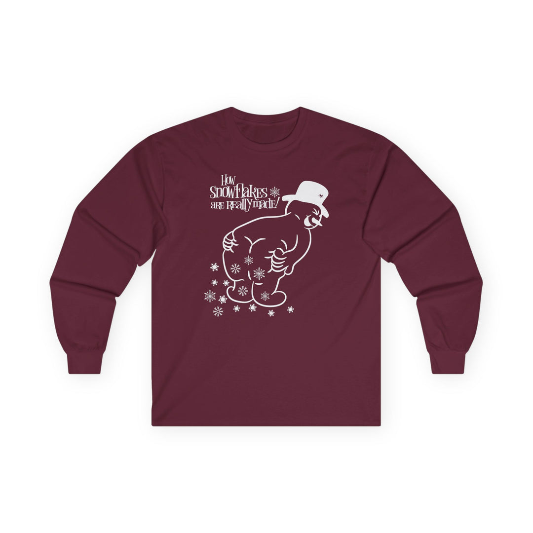 How Snowflakes Are Made - Unisex Ultra Cotton Long Sleeve Tee