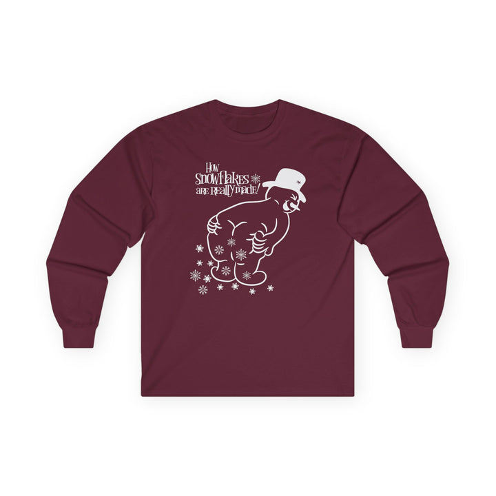 How Snowflakes Are Made - Unisex Ultra Cotton Long Sleeve Tee