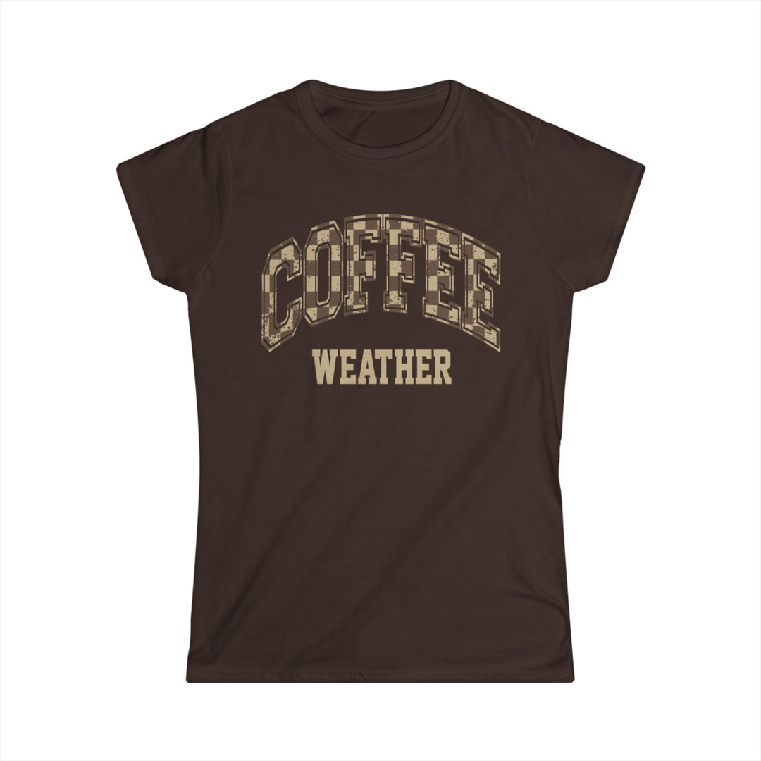 Coffee Weather - Women's Softstyle Tee