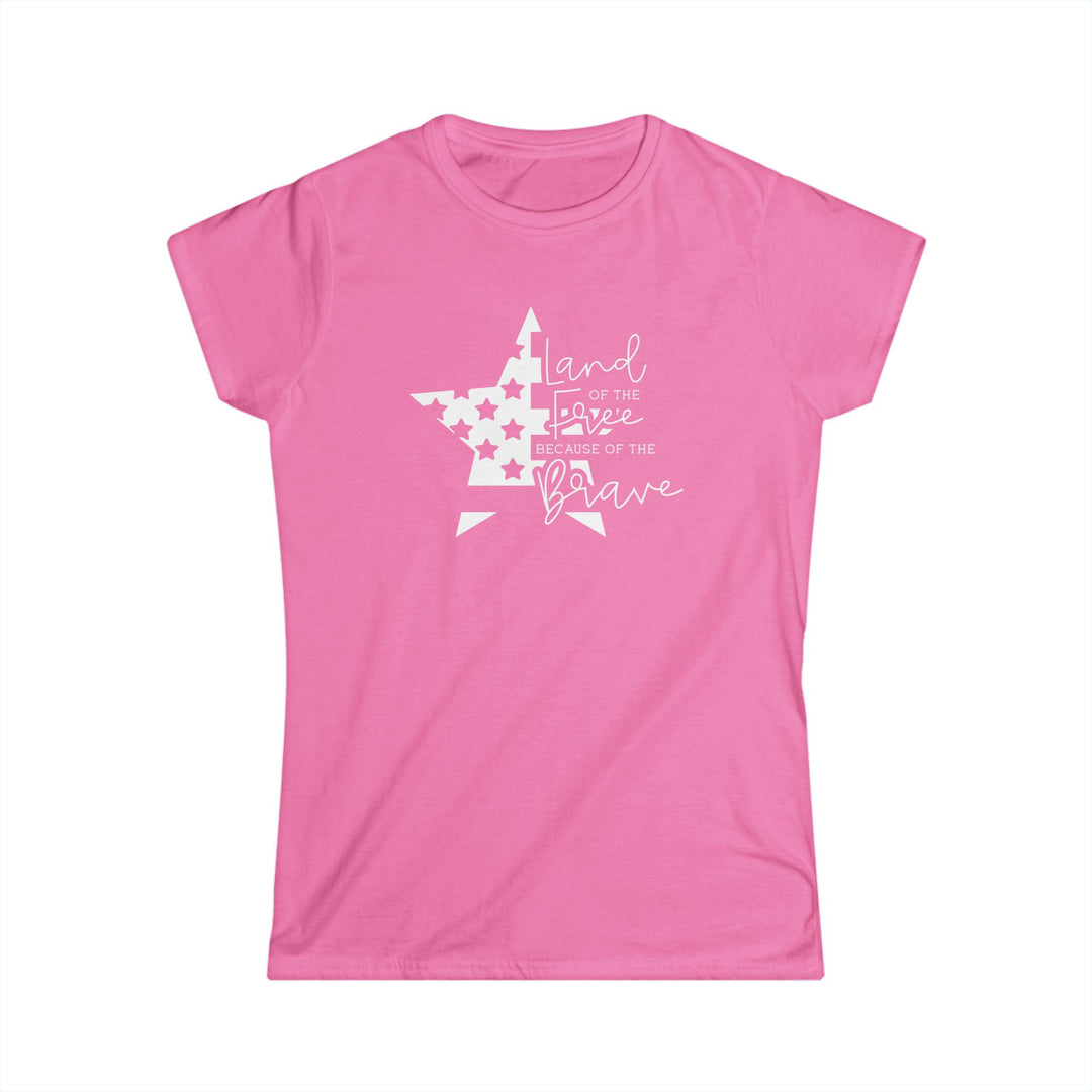Land of The Free - Women's Softstyle Tee