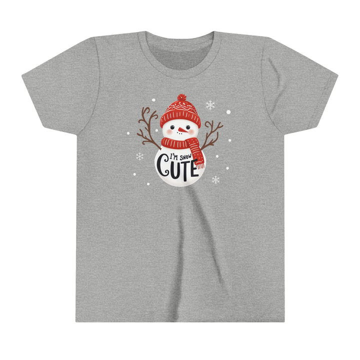 Snow Cute - Youth Short Sleeve Tee
