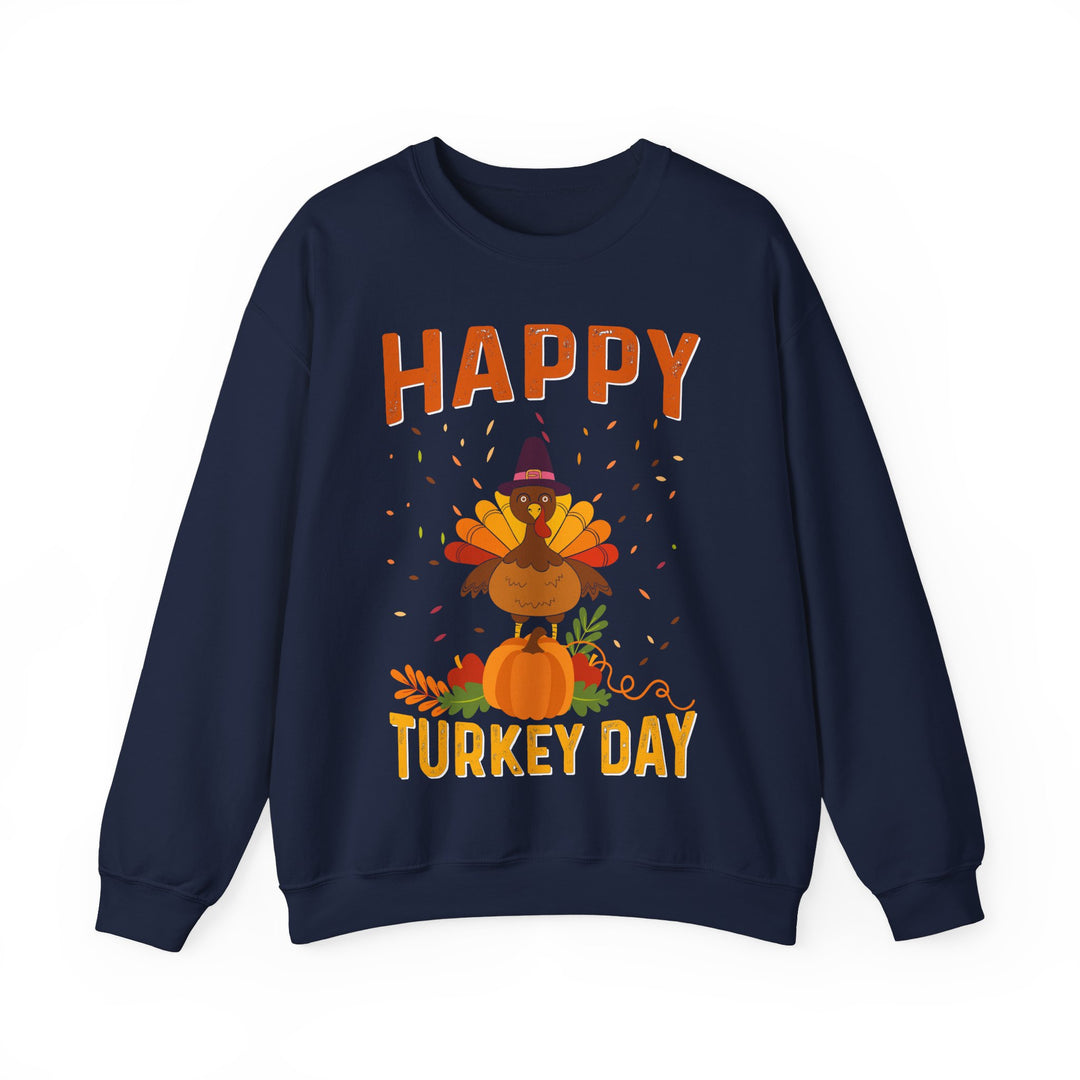 Happy Turkey Day - Unisex Heavy Blend™ Crewneck Sweatshirt