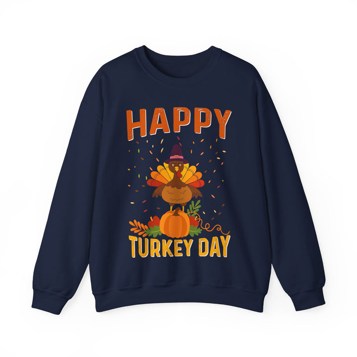 Happy Turkey Day - Unisex Heavy Blend™ Crewneck Sweatshirt