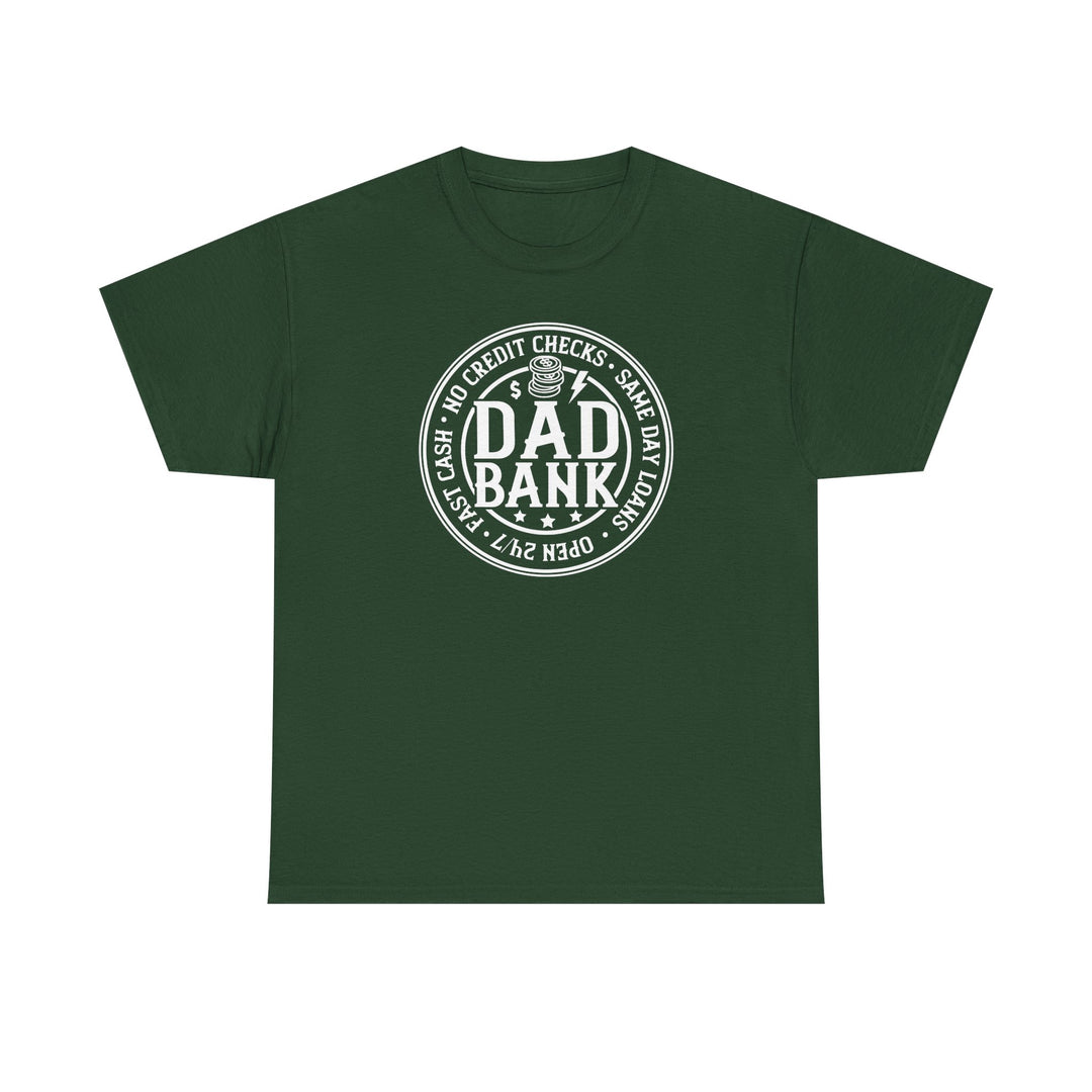 Bank Of Dad - Unisex Heavy Cotton Tee