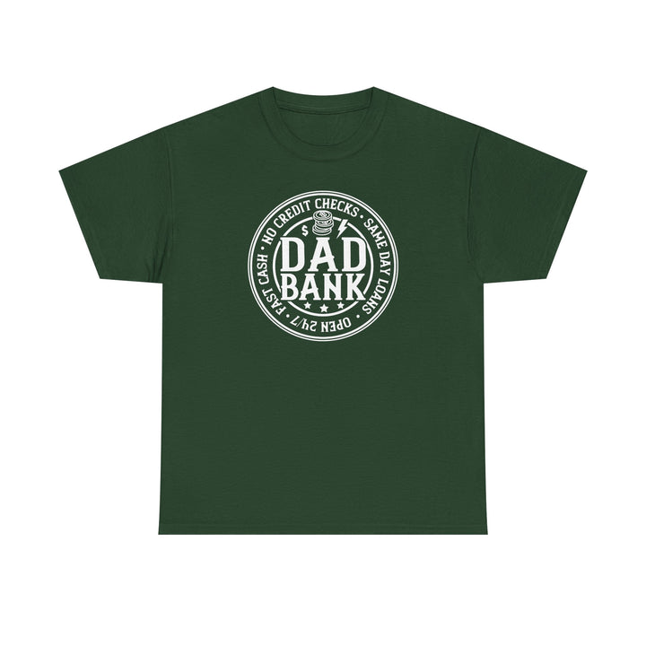 Bank Of Dad - Unisex Heavy Cotton Tee