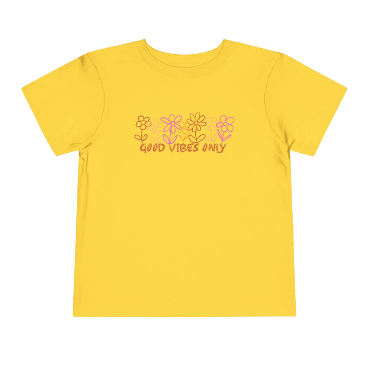 Good Vibes Only - Toddler Short Sleeve Tee
