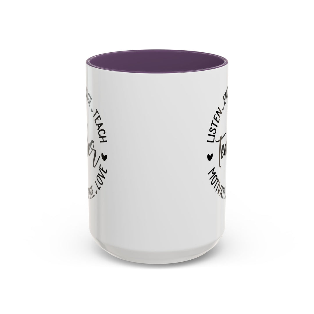 Teacher - Accent Coffee Mug (11, 15oz)