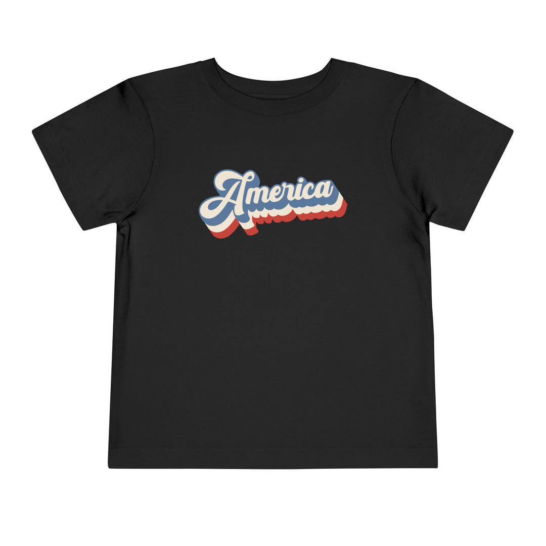 Retro America - Toddler Short Sleeve Tee