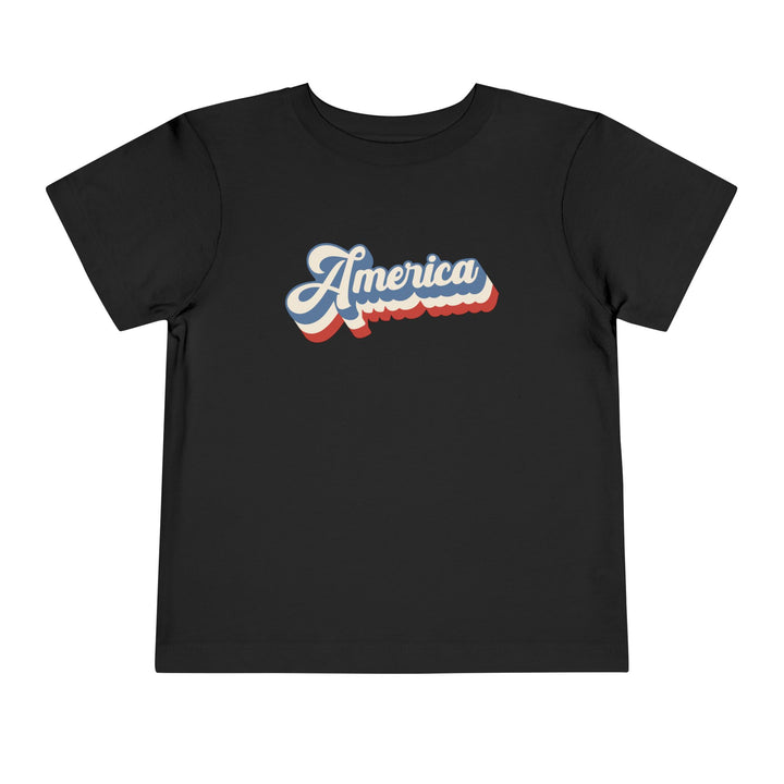 Retro America - Toddler Short Sleeve Tee