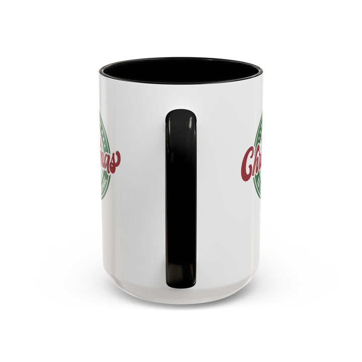 Merry Christmas Ya Filthy Animal - Accent Coffee Mug (11, 15oz)