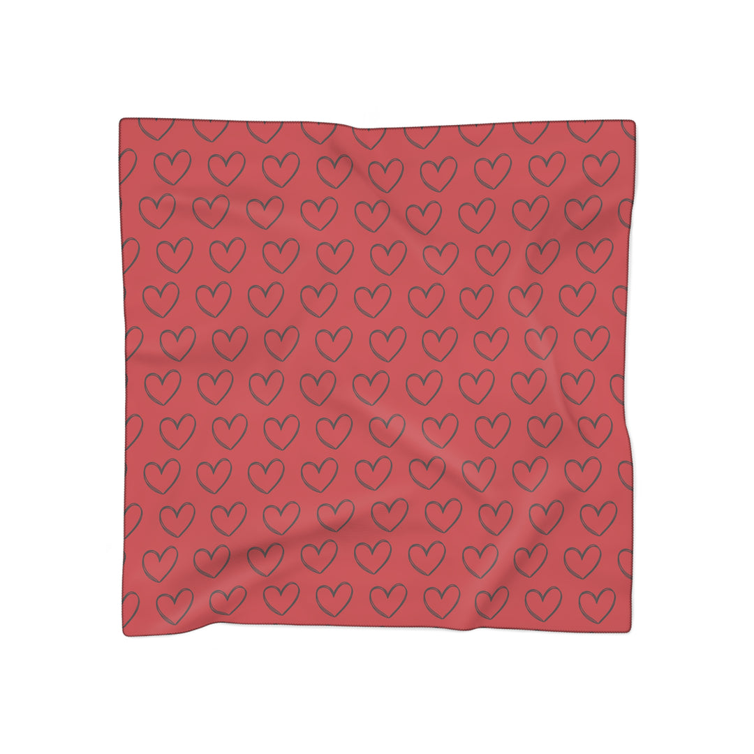 Heart - Poly Scarf