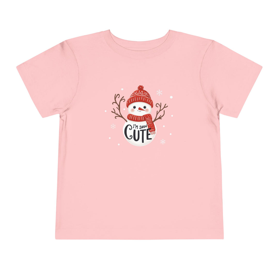 Snow Cute - Toddler Short Sleeve Tee