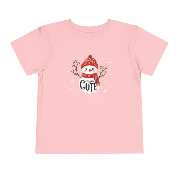 Snow Cute - Toddler Short Sleeve Tee