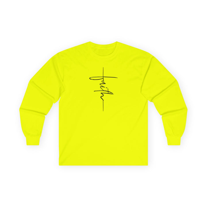 Faith Cross - Unisex Ultra Cotton Long Sleeve Tee