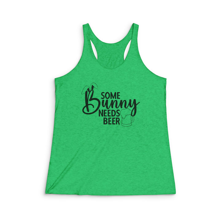 Some Bunny - Women's Tri-Blend Racerback Tank