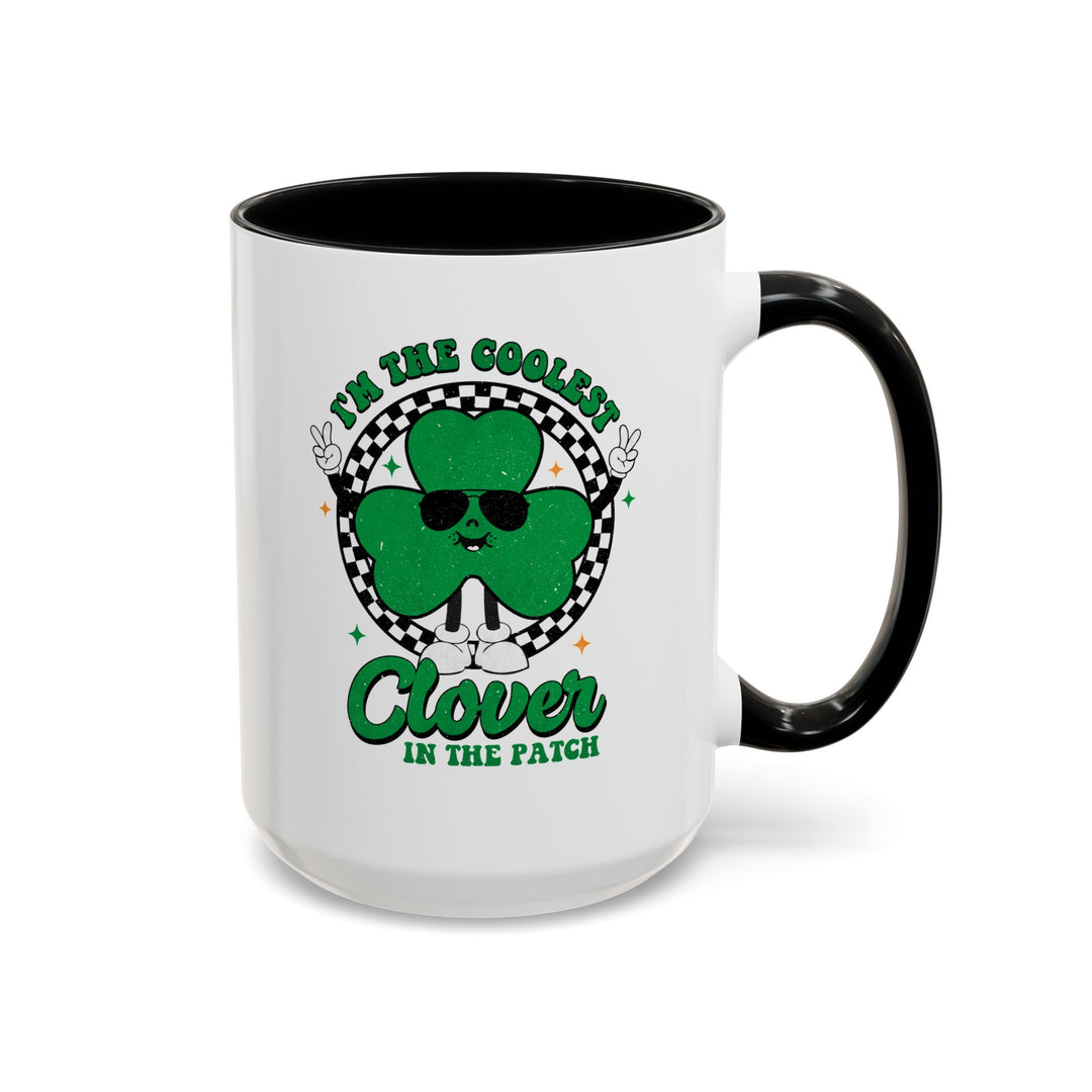 Coolest Clover - Accent Coffee Mug (11, 15oz)