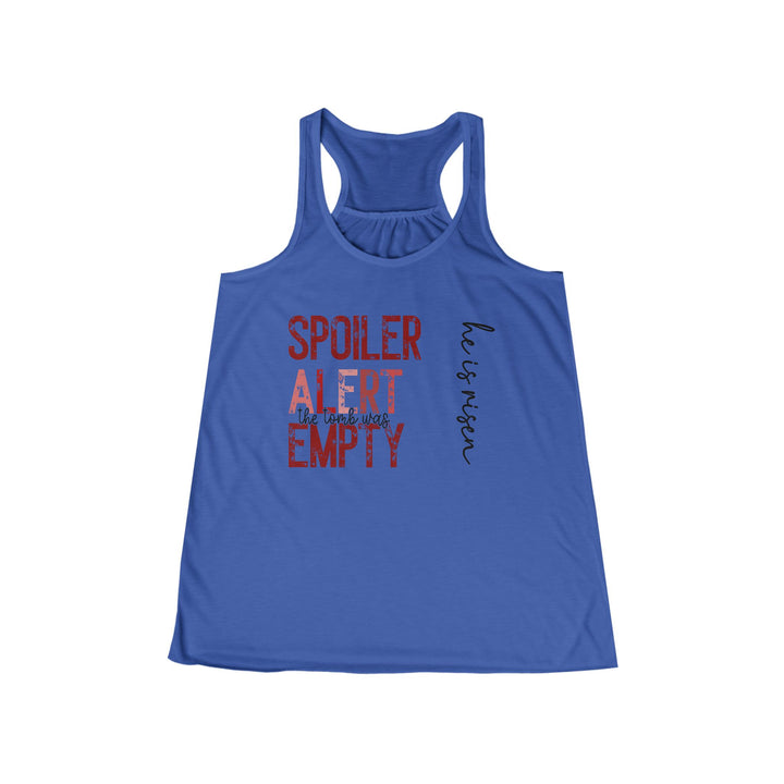 Spoiler Alert - Women's Flowy Racerback Tank