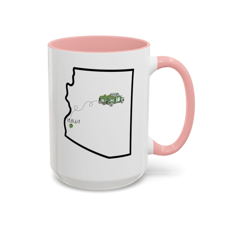 Yuma Lettuce Truck - Accent Coffee Mug (11, 15oz)