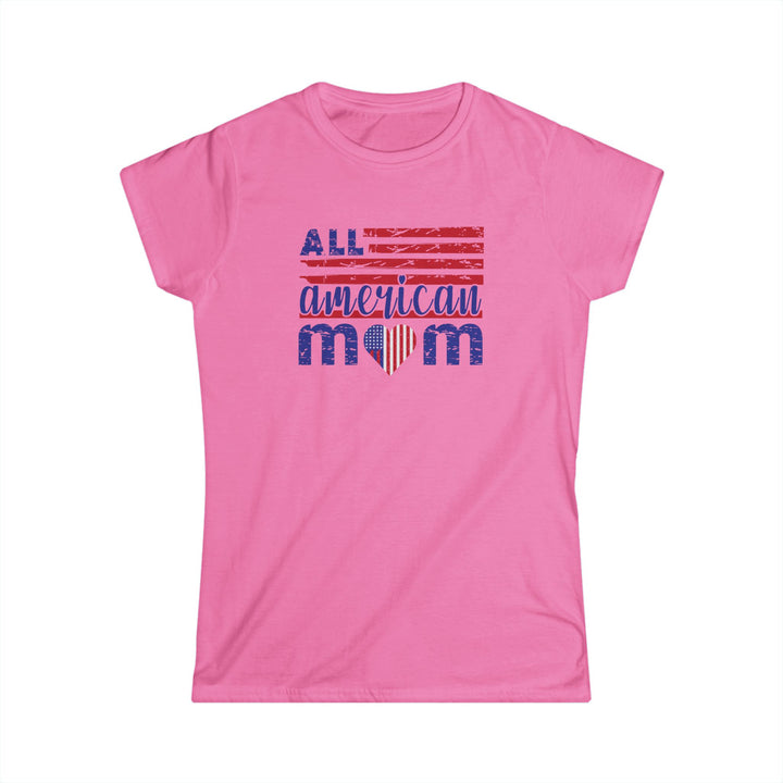 All American Mom - Women's Softstyle Tee