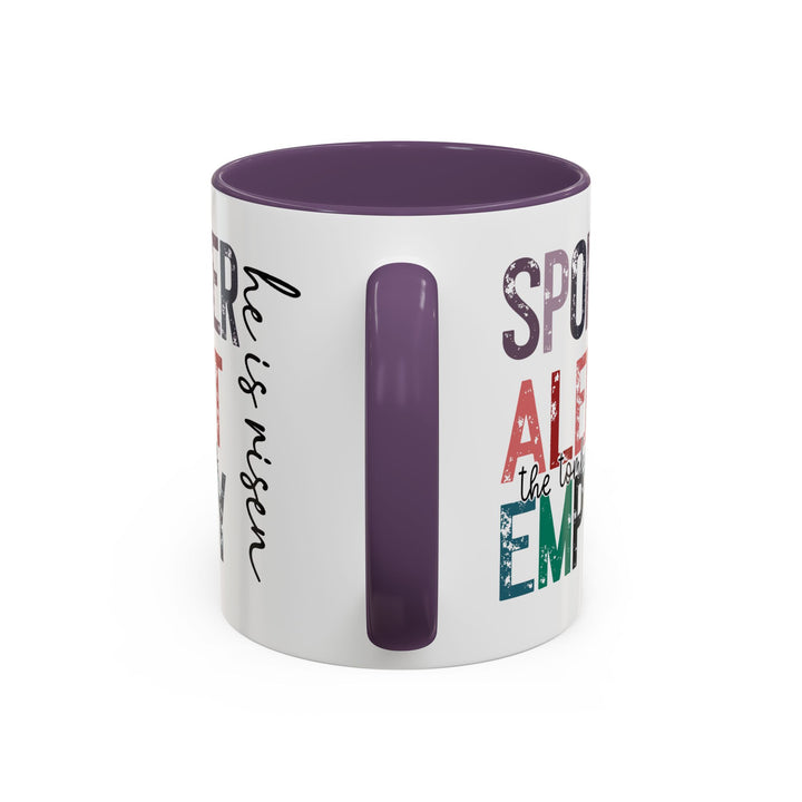 Spoiler Alert - Accent Coffee Mug (11, 15oz)