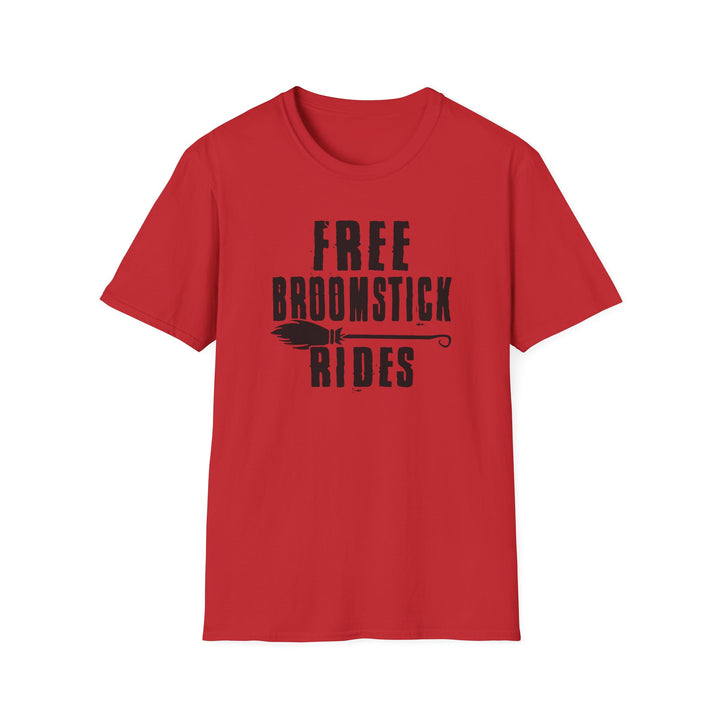 Free Broomstick Rides - Unisex Softstyle T-Shirt
