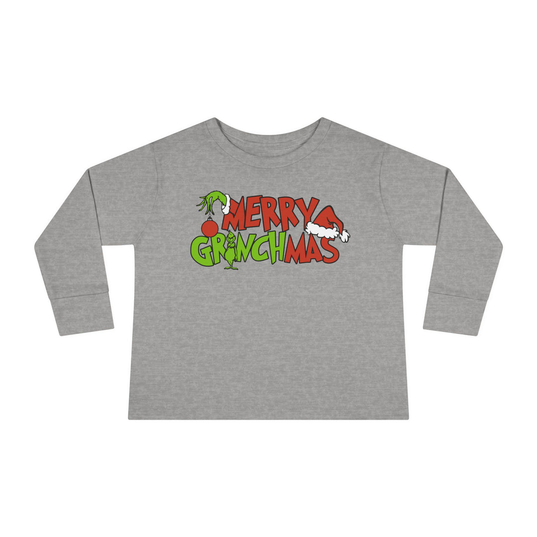 Merry Grinchmas - Toddler Long Sleeve Tee