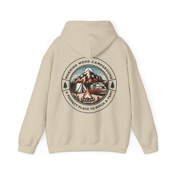 Morning Wood Campground - Unisex Heavy Blend™ Hooded Sweatshirt