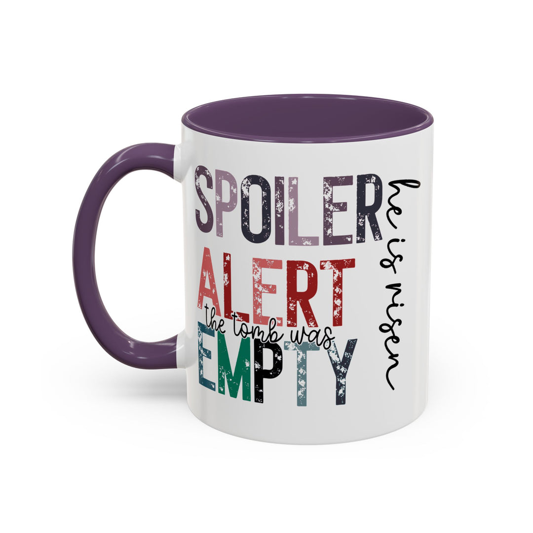 Spoiler Alert - Accent Coffee Mug (11, 15oz)