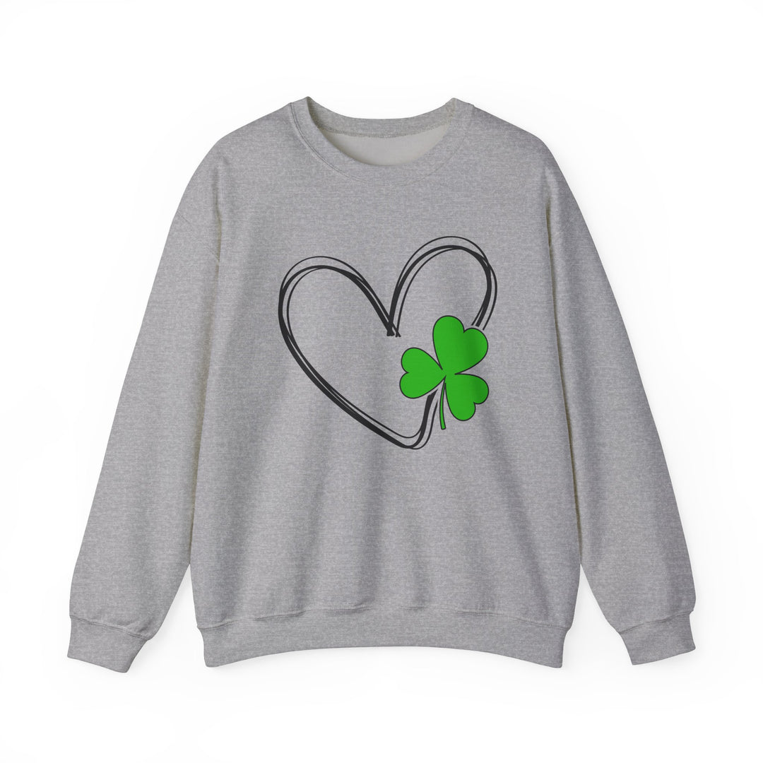 Heart & Clover - Unisex Heavy Blend™ Crewneck Sweatshirt