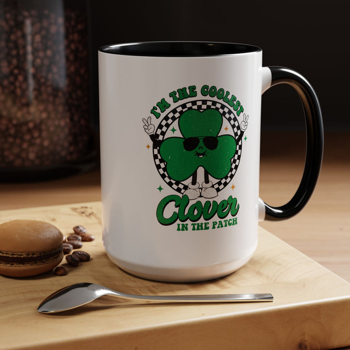 Coolest Clover - Accent Coffee Mug (11, 15oz)