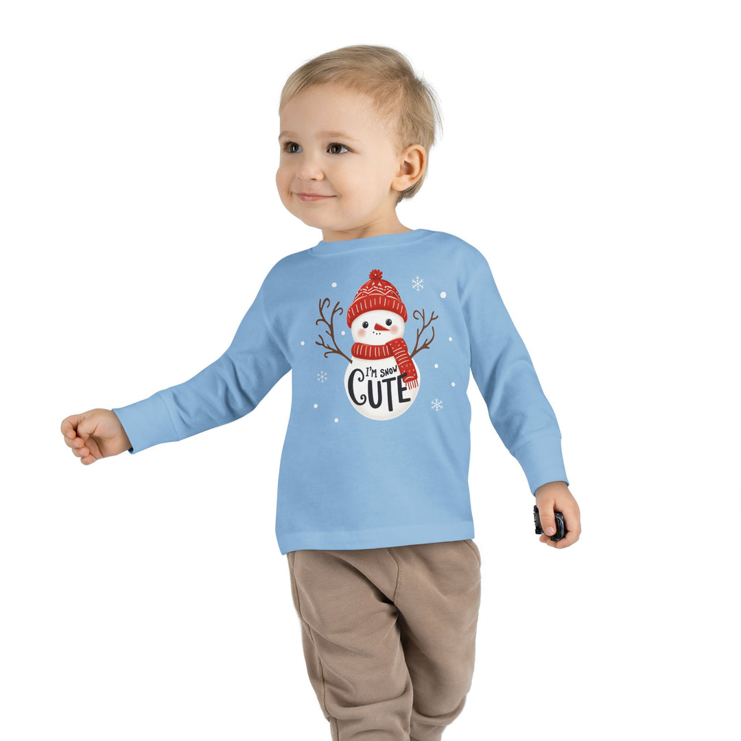 Snow Cute - Toddler Long Sleeve Tee