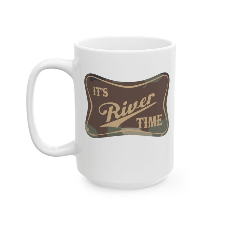 River Time - Ceramic Mug, (11oz, 15oz)