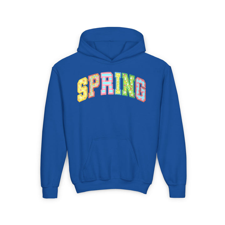 Spring Quilt - Youth Heavy Blend Hooded Sweatshirt