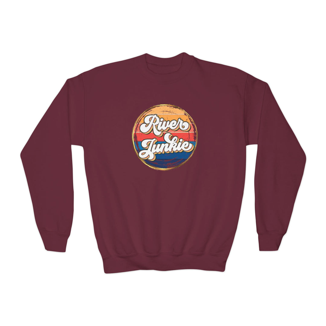 River Junkie - Youth Crewneck Sweatshirt