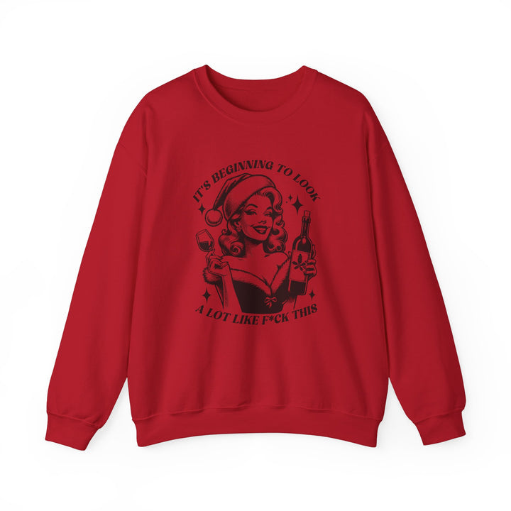 It's Beginning To Look - Unisex Heavy Blend™ Crewneck Sweatshirt
