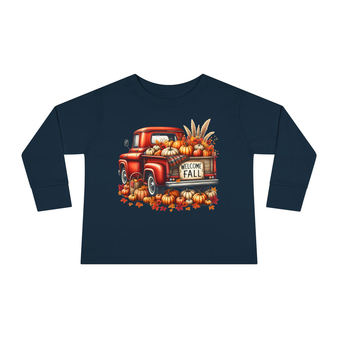 Welcome Fall - Toddler Long Sleeve Tee