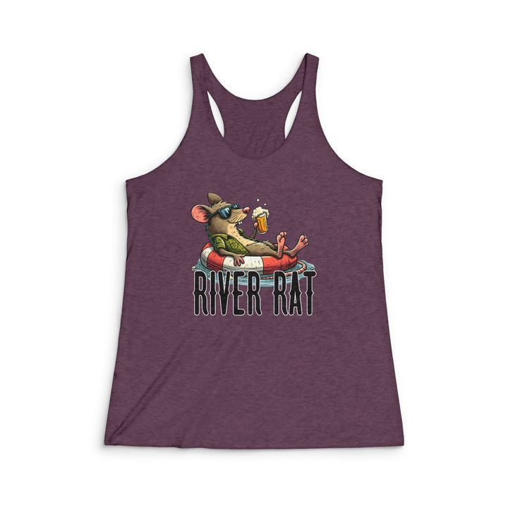 River Rat - Women's Tri-Blend Racerback Tank
