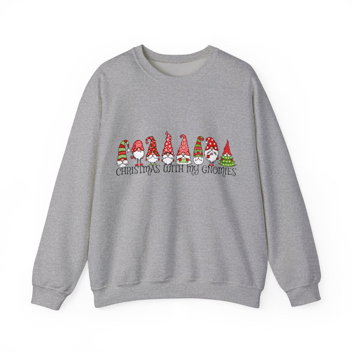 Christmas With My Gnomes - Unisex Heavy Blend™ Crewneck Sweatshirt