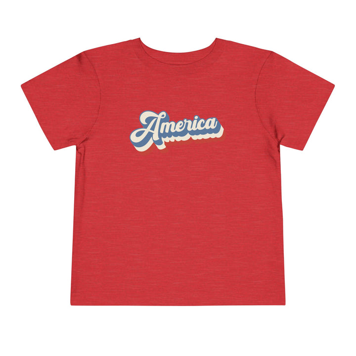 Retro America - Toddler Short Sleeve Tee