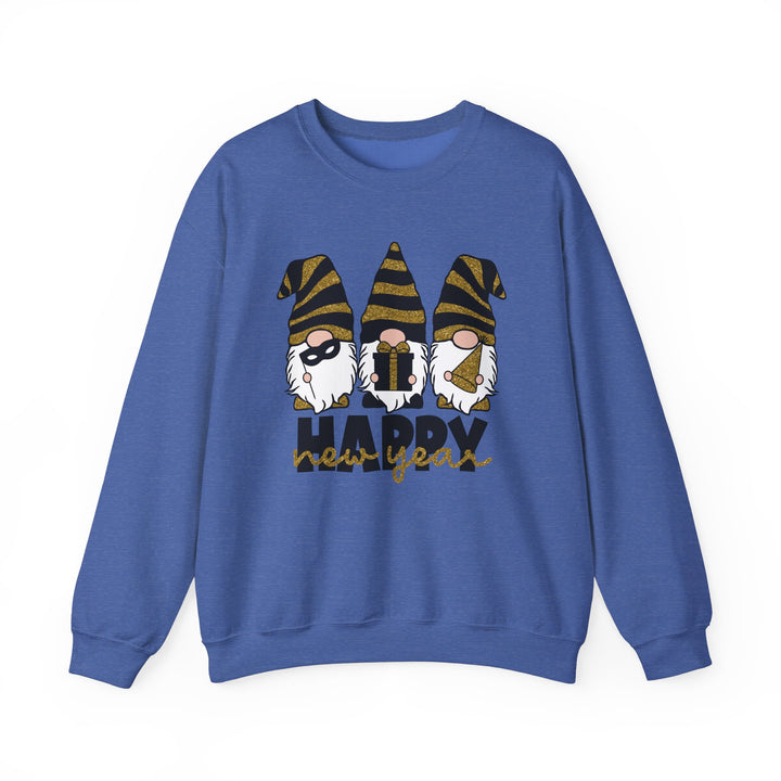 Happy New Year Gnomes - Unisex Heavy Blend™ Crewneck Sweatshirt